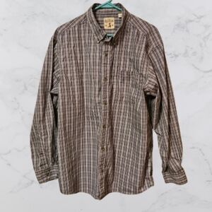 Red Head Brand Co. XL mens button down long sleeve casual dress shirt